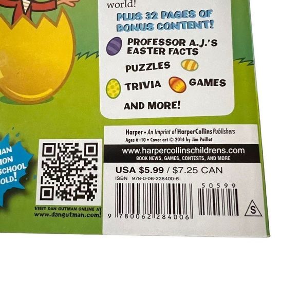 Bunny Double We’re in Trouble Paperback‎ Book By Dan Gutman Games and Puzzles - Picture 6 of 6